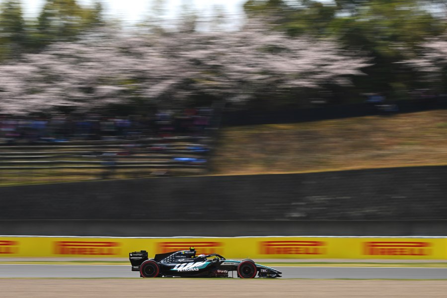 【F1日本GP:予選Q3タイム差】アントネッリ鈴鹿での初ポール獲得！メルセデス1-2、マクラーレンとフェラーリ、ガスリーが続く　ハジャーはフェルスタッペン超え