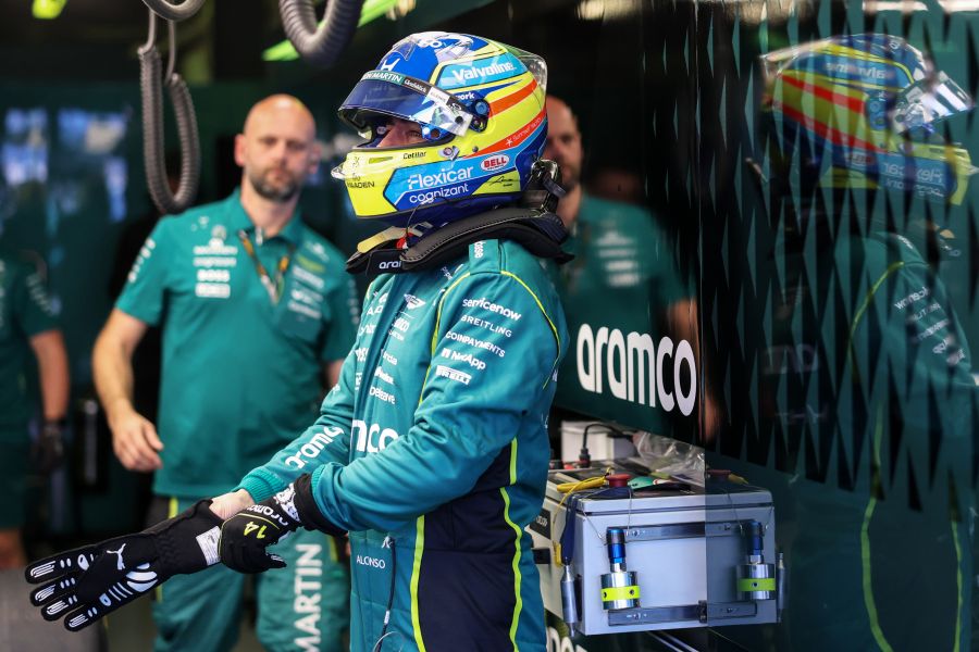 【F1中国GP：SQ1タイム差】アストンマーティン・ホンダは2台ともSQ1敗退･･･ラッセル最速、フェラーリ勢が続く