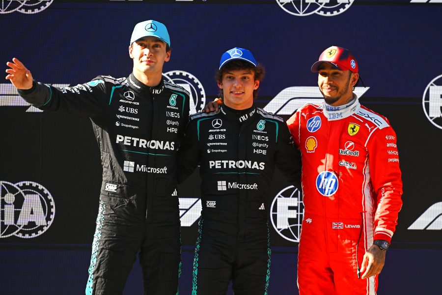 【F1中国GP予選】19歳アントネッリが史上最年少ポール！メルセデス1-2、フェラーリ僅差の3・4番手