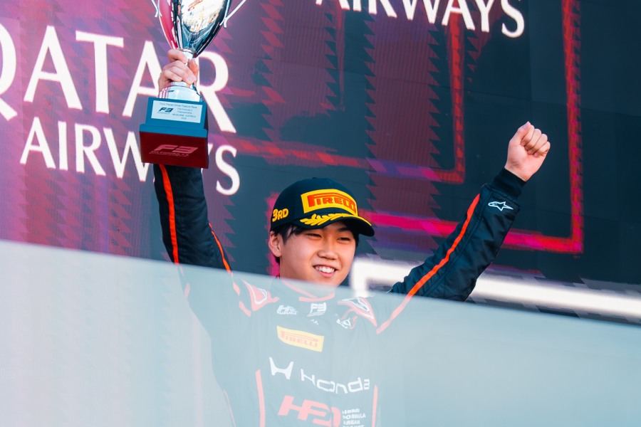 加藤大翔、FIA F3デビュー週末で3位表彰台！スプリント5位に続きF1関係者の前で連続入賞