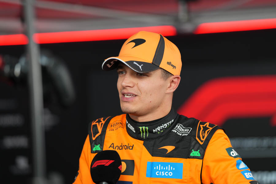 F1日本GP巻き返しへ　首位と36点差のノリスは前向き「マクラーレンの復活を信じる」