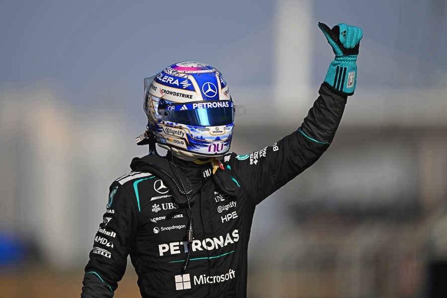 【F1中国GP：SQ3タイム差】ラッセルがポール、メルセデス1-2･･･ノリス3番手、フェルスタッペン8番手