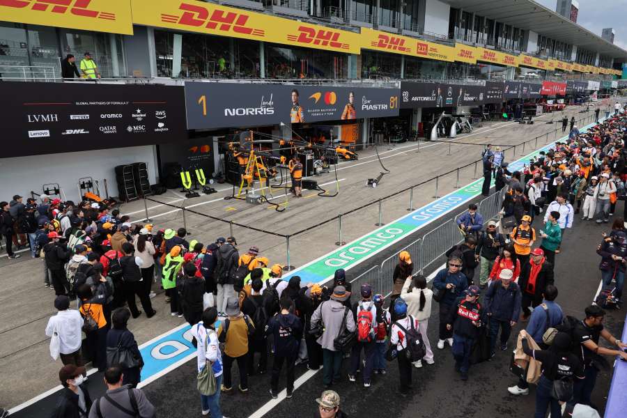 【F1日本GP】開幕前から鈴鹿サーキットに熱気･･･木曜入場者数は昨年上回る2万5000人