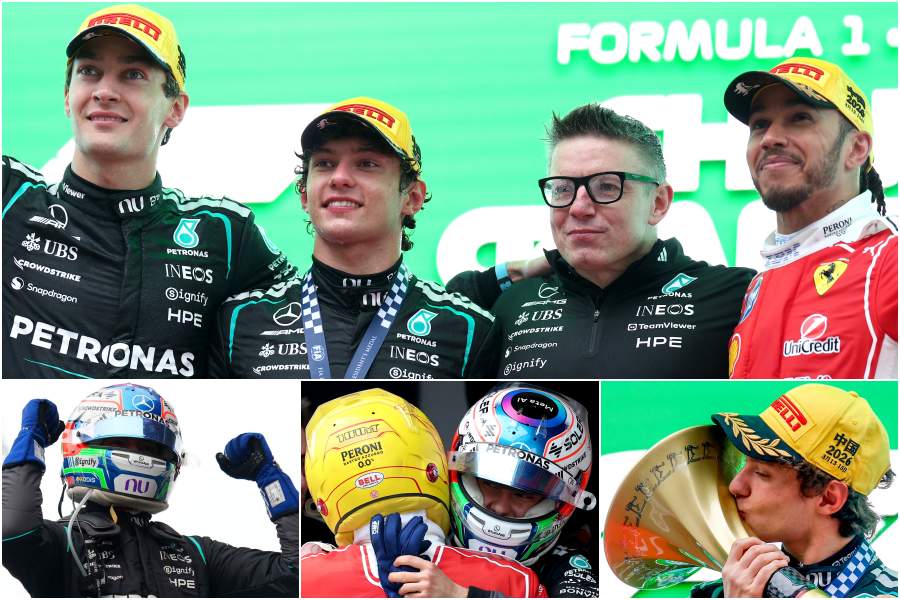 【F1中国GPレポート】19歳アントネッリ涙の初優勝･･･史上最年少ポール・トゥ・ウィン！フェルスタッペンやアストンマーティン・ホンダなどトラブル続出