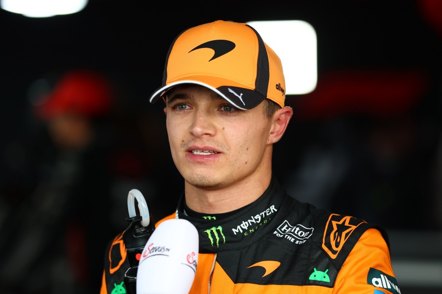 ノリス「どうして？ 答えさせてよ」“発言制限”に抵抗もマネージメントが強制終了