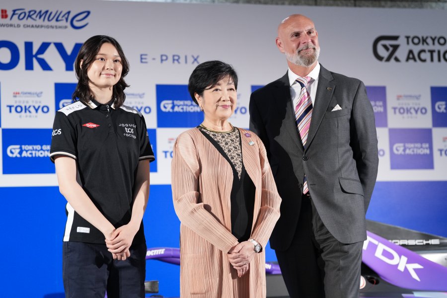 初開催・真夏ナイトレース　小池都知事とJUJUが都庁で登壇、フォーミュラE東京大会2026チケット先行抽選