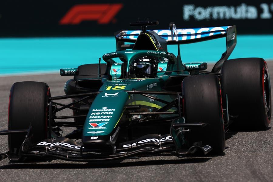 【F1マイアミGP予選Q1タイム差】アストンマーティン・ホンダ勢はQ1敗退　アウディ車両また火災でQ2開始遅れ
