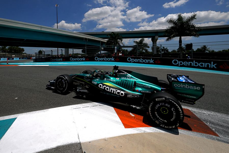 【F1マイアミGP初日】最下位でもアストンマーティン・ホンダに光明　HRC Sakuraの振動対策に手応え