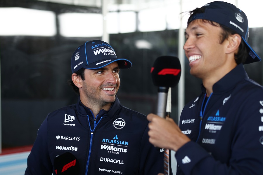 ウィリアムズF1代表、サインツとアルボン残留を確信「二人は長期プロジェクトに全力でコミットしている」