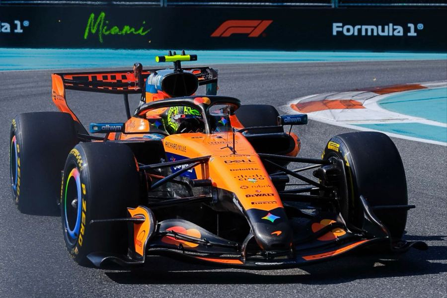 【F1マイアミGP：SQ3タイム差】ノリスがポール獲得！マクラーレン勢が躍進、アルピーヌ大健闘