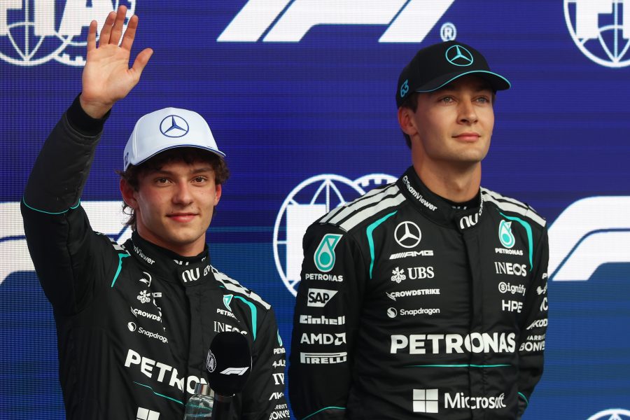 【F1カナダGP暫定グリッド／タイム差】0.068秒差のラッセル対アントネッリ、メルセデス勢に緊張感　アストンマーティン・ホンダは巻き返せるか