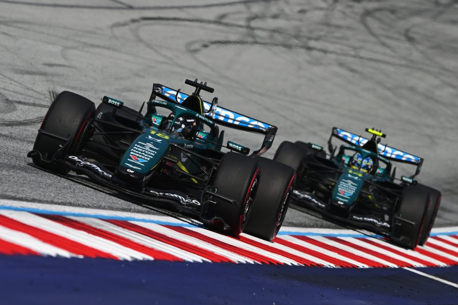 【ホンダF1】ストロール車に異常データ、リタイア判断　路面温度60℃超えの高地で前進も目標届かず｜オーストリアGP