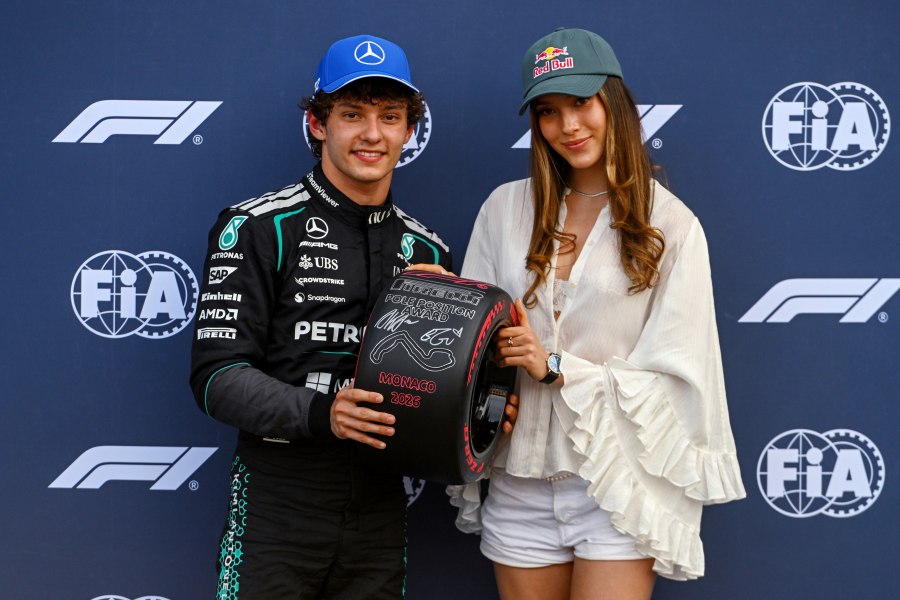 【F1モナコGP｜予選タイム差】キミ・アントネッリがPP獲得　0.043秒差でフェルスタッペンを上回る　フェラーリ勢は届かず