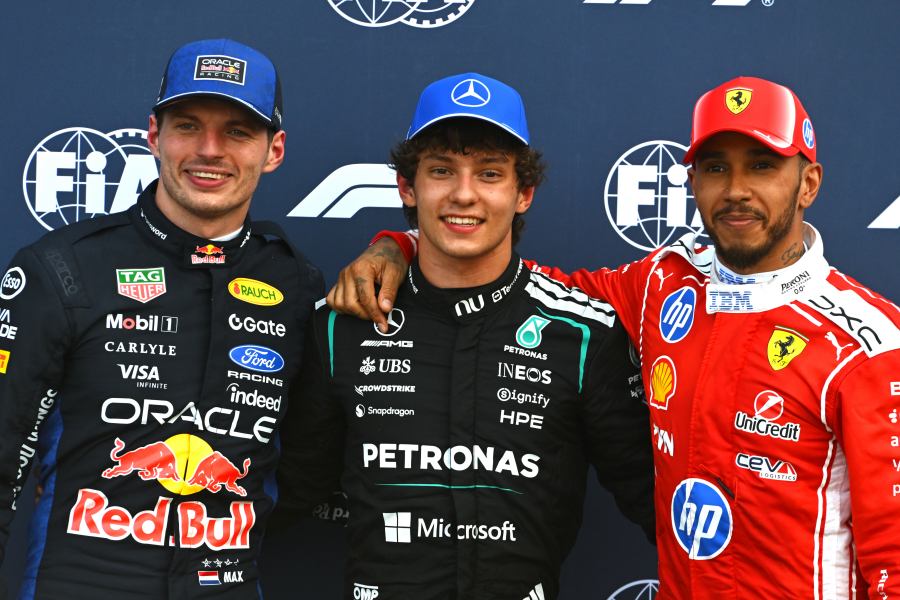 【F1モナコGP予選＆コメント】アントネッリが今季4回目、自身初のモナコGPポール　フェルスタッペン2番手、フェラーリ勢は2列目