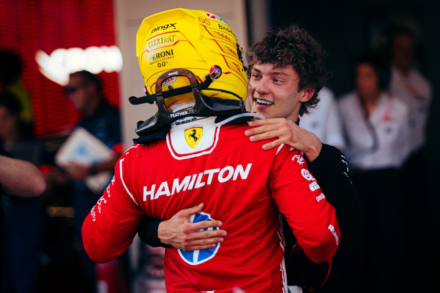 【F1バルセロナGP決勝&コメント】ハミルトン、フェラーリでGP初優勝！英国勢が表彰台独占　アントネッリは無念のストップ
