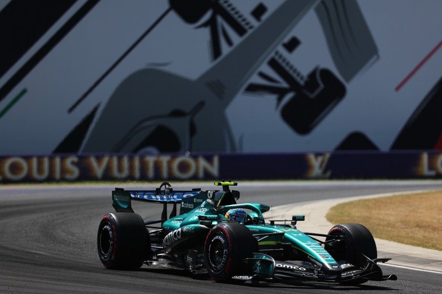 【F1ハンガリーGP｜FP3タイム差】予選前、ノリスがハミルトンとアントネッリを抑え首位　大型アップデート投入のアストンマーティン・ホンダは最下位脱出？　ペレスはコース上で停止