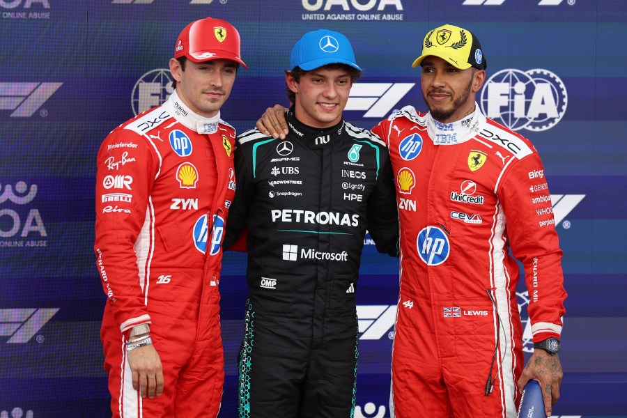 【F1イギリスGP｜予選タイム差】アントネッリがポール「出し切ったよ！」フェラーリを抑え土曜日の主役に　フェルスタッペンは「大惨事」