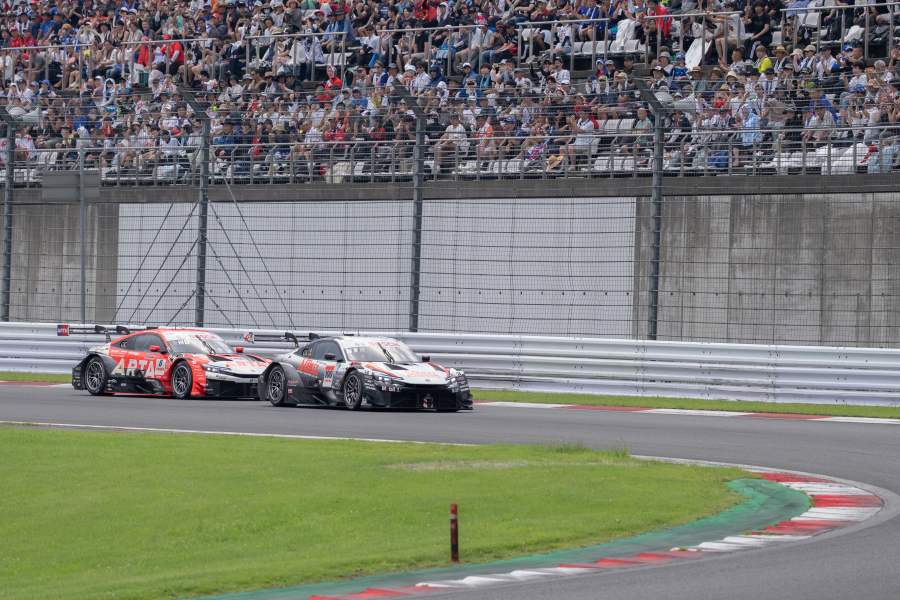 【SUPER GT｜決勝タイム差】ホンダ・プレリュードが初優勝＆1－2！山本尚貴／牧野任祐組が最終ラップ・最終コーナーの激闘を制す　大クラッシュと赤旗で波乱