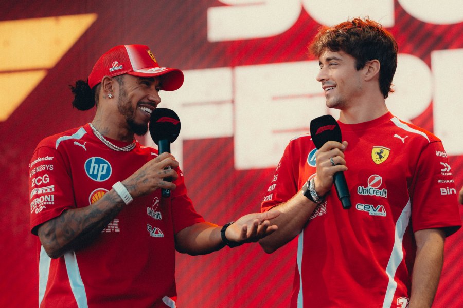 【フェラーリF1】ハミルトン、今度こそ速さを結果につなげられるか　ルクレールは壁際の「数センチ」に挑む
