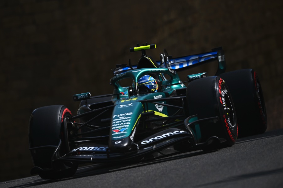 【F1アゼルバイジャンGP｜予選Q1タイム差】ラッセルがトップ通過！フェルスタッペン2番手、復帰ハジャー3番手　アストンマーティン・ホンダは2台敗退