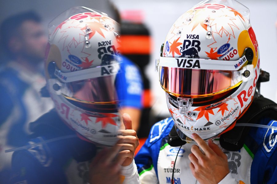 【F1スペインGP】角田裕毅、決勝前にピットレーン速度違反　レーシングブルズに罰金