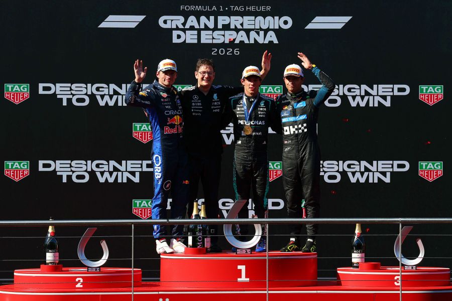 【F1スペインGP｜決勝ダイジェスト（マドリンクコースマップ）】アントネッリ優勝！ノリスは痛恨のピットロス　角田裕毅はスタート直後に接触被害